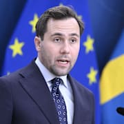 Bistånds- och utrikeshandelsminister Benjamin Dousa (M).