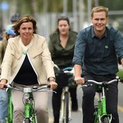 Arkivbild: Isabella Lövin och Gustav Fridolin.