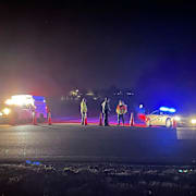 Bild från olycksplatsen Brandon Smith / AP