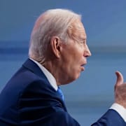 Joe Biden och Vladimir Putin. TT.