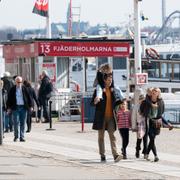 Strandvägen i Stockholm.