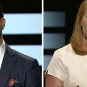 Jimmie Åkesson och Annie Lööf. 