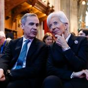 Mark Carney and Christine Lagarde.