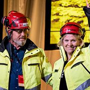 Johan Lindholm och Magdalena Andersson under ett möte 2022.