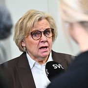 Arkivbild: Rikspolischefen Petra Lundh.