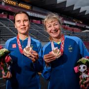 Louise Jannering och Anna Svärdström. 