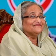 Sittande premiärministern i Bangladesh Sheik Hasina Wajed.