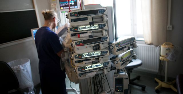Neonatalavdelningen på Östra sjukhuset i Göteborg. Björn Larsson Rosvall/TT / TT NYHETSBYRÅN