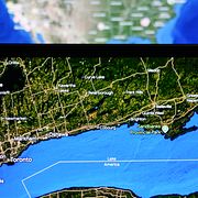 Google Maps visar nu namnet ”Lake America”.