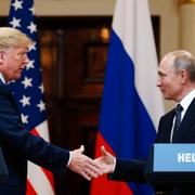 Donald Trump och Vladimir Putin.