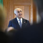 Reza Pahlavi, iransk exilkronprins.