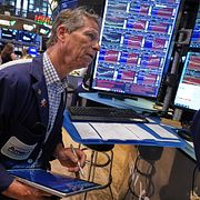 Handlargolvet på Wall Street.