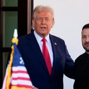 Donald Trump och Volodymyr Zelenskyj. 