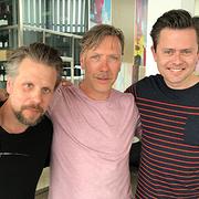 Filip Hammar, Mikael Persbrandt och Fredrik Wikingsson