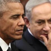 Barack Obama och Benjamin Netanyahu.