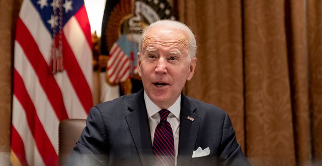 Joe Biden.  Andrew Harnik/AP/TT
