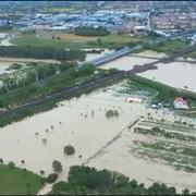 Övervämningar i Emilia Romagna.