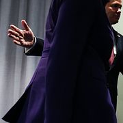 USA:s utrikesminister Marco Rubio och svenska motsvarigheten Maria Malmer Stenergard under natomötet i Helsingborg.
