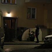 Explosion i Johanneshov i södra Stockholm tidigt på lördagsmorgonen.