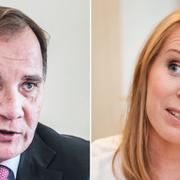 Stefan Löfven och Annie Lööf.