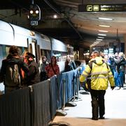 Arkivbild. Id-kontroller på Kastrup i Köpenhamn. 