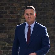 West Streeting utanför premiärministerns residens under gårdagen.
