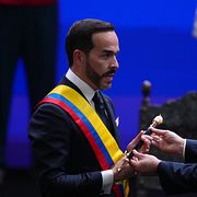 Abelardo de la Espriella svors in i fredags.