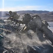 Natoövning på Grönland.