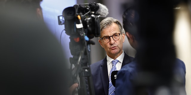 Riksbankschefen Erik Thedéen. Arkivbild. Stefan Jerrevång/TT