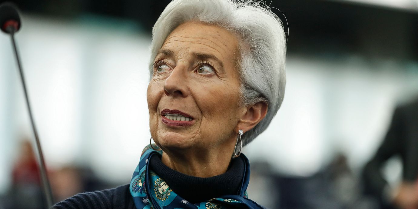 Christine Lagarde.