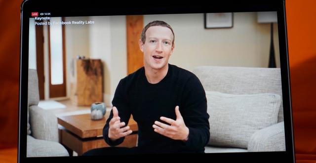 Metas vd Mark Zuckerberg.  Eric Risberg / AP