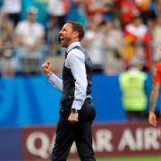 Gareth Southgate under fotbolls-VM. 