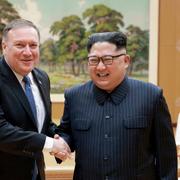 Mike Pompeo i Nordkorea.