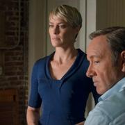 Robin Wright som Clair Underwood och Kevin Spacey som Francis Underwood.