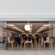 Apple-butik i Kanada, arkivbild.