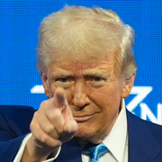 Trump, Zelenskyj och Putin. 