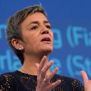 Arkivbild: EU:s konkurrenskommissionär Margrethe Vestager. 