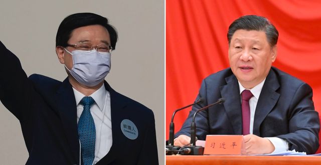 John Lee/Xi Jinping. AP