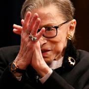 Ruth Bader Ginsburg. 