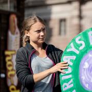 Greta Thunberg.