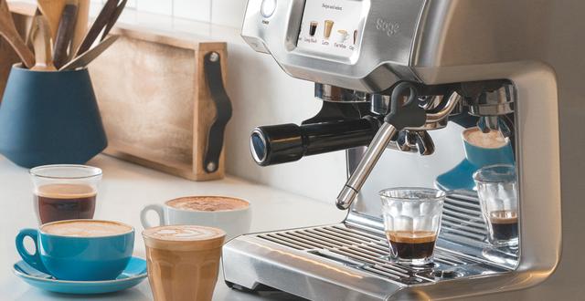 Sage Barista Touch är kompromisslös på de nyckelpunkter som avgör om kaffet blir perfekt. 