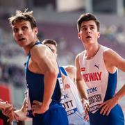 Jakob Ingebrigtsen (höger).