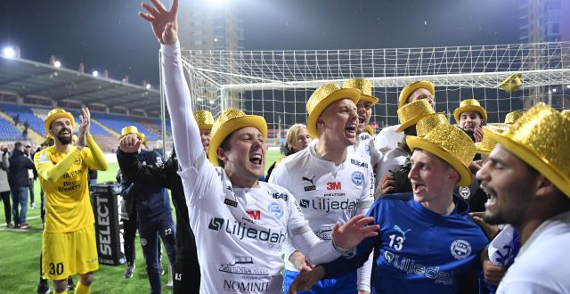 IFK Värnamo firar Anders Wiklund/TT / TT NYHETSBYRÅN