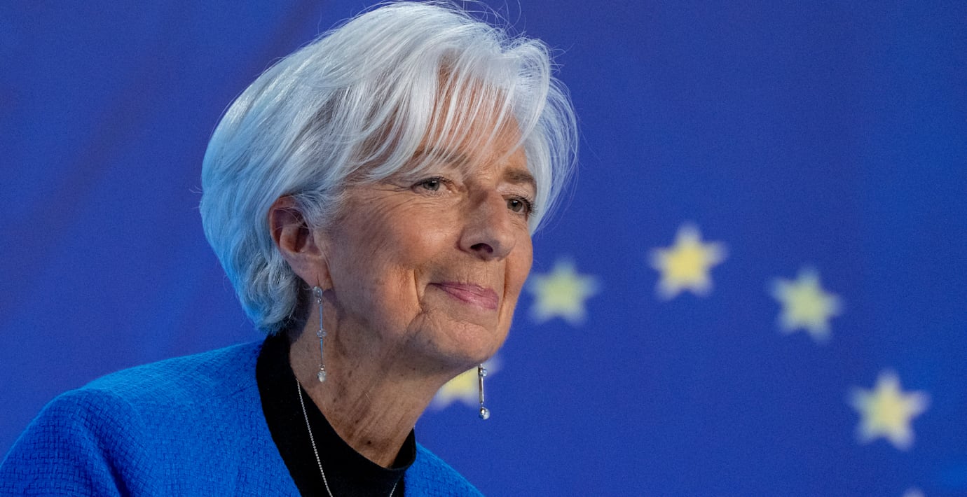 ECB-chefen Christine Lagarde.