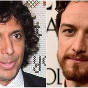 M Night Shyamalan och James McAvoy.