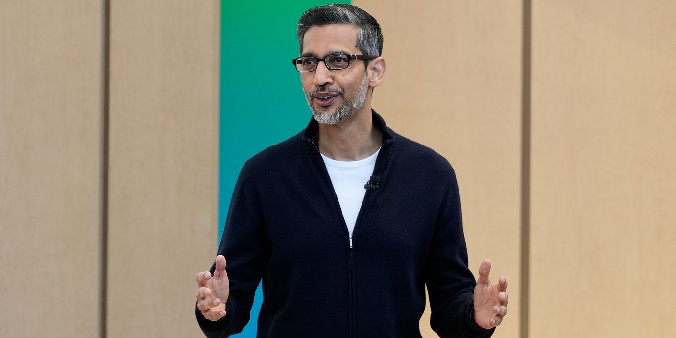 Alphabets vd Sundar Pichai.