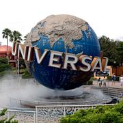 Universals temapark i Florida, arkivbild. 
