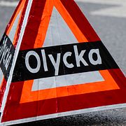 Arkivbild från en olycka i Stockholm 2025.