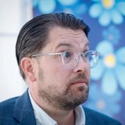 Sverigedemokraternas partiledare Jimmie Åkesson.