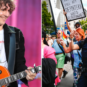 Håkan Hellström/West Pride-parad.